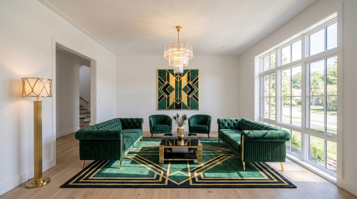 Art Deco staging
