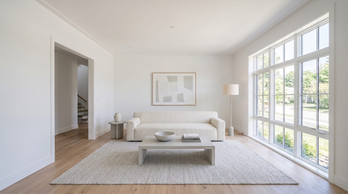 Minimalist staging